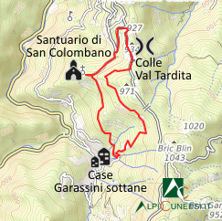 Carta schematica - Itinerario 03.13