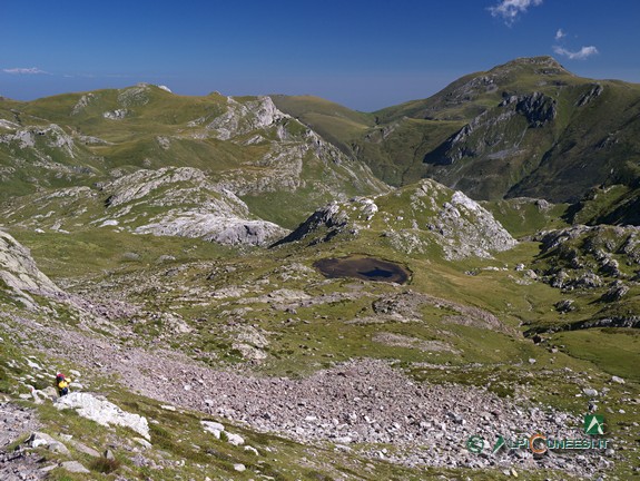 8 - Il Lago Rataira dal Colle del Pas (2013)