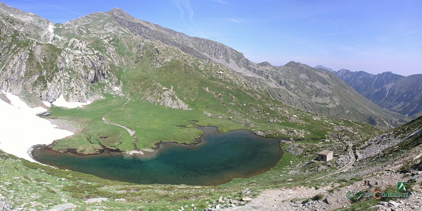 6 - Il Lago della Vacca dal Colle Ovest del Sabbione (2009)