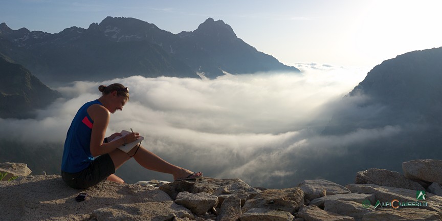 5 - Un momento di relax al Rifugio Questa (2014)