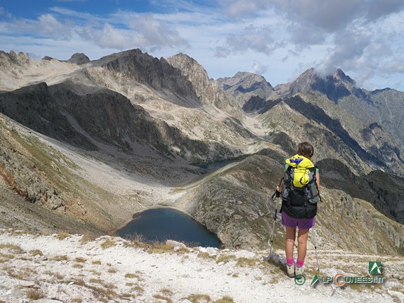 6 - I Laghi di Fremamorta dai pressi del Colle di Fremamorta (2015)