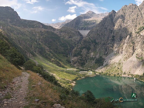 8 - Il Lago della Rovina dalla vecchia strada dell'ENEL (2024)