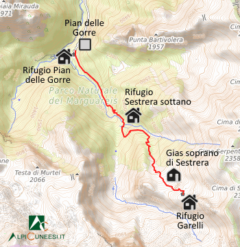 Carta schematica - Itinerario 07.27