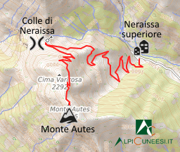 Carta schematica - Itinerario 12.59