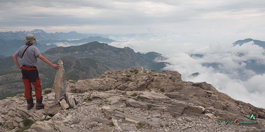 12 - Panorama sulla Alpi Marittime da Punta Marguareis (2024)