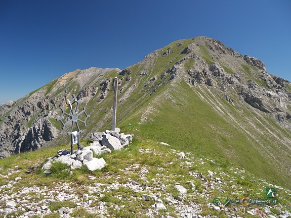 7 - La Rocca d'Orel dalla vetta del Monte Pianard (2020)