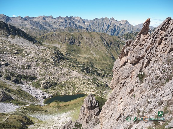 11 - Il Lago degli Alberghi dal Passo di Ciotto Mien (2024)