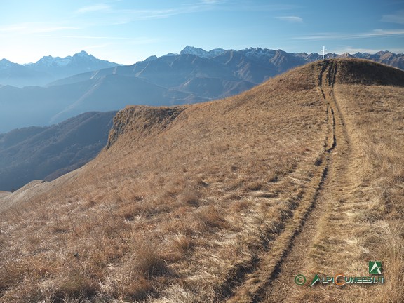 18 - Il crinale che conduce a L'Alpe di Rittana (2020)
